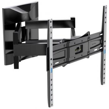 Soporte de Pared para TV Meliconi Extra 400SDRP Plus - Pantógrafo Orientable 32'' a 85'' - Carga Máxima 55kg - VESA 200-300-400 - Color Negro