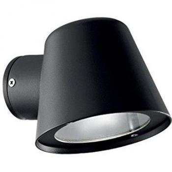Aplique negro de exterior IP43 con 1 bombilla GU10 - Ideal Lux