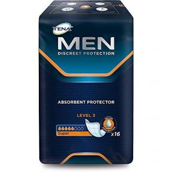 Tena Men Super Level 3 - Paquete de 16 protecciones