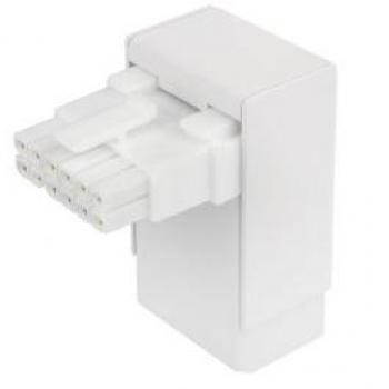 Adaptador Kolink Core Pro 12V-2x6 90 Grados - Tipo 2, Blanco