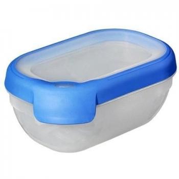 CURVER Bote Hermático Rectangular 0,5L Grand Chef, 0.5 litros, Azul, 13x8x4.5 cm