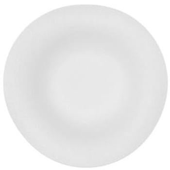 Plato de Pasta de Porcelana Bidasoa Fosil Blanco Mate 21,9x21,3x6,8cm Apto para Microondas
