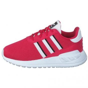 Zapatillas Adidas LA TRAINER LITE EL para niña, modelo Fw0587, color rosa, talla 24