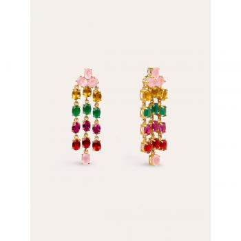 Pendientes Singularu Candy Colors Baño Oro