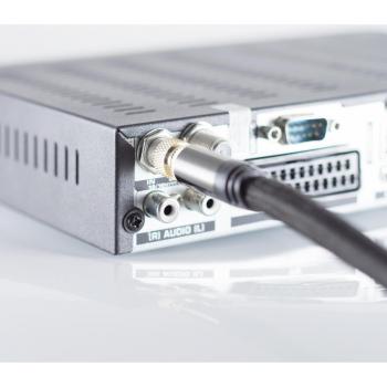 Cable Coaxial Shiverpeaks PRO Serie II IEC a IEC, 1,0m