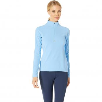 Spyder Shimmer - Cuello en T con Media Cremallera para Mujer