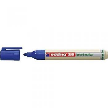 Marcador permanente Edding EcoLine 28 - Punta 1,5/3 mm - Color azul
