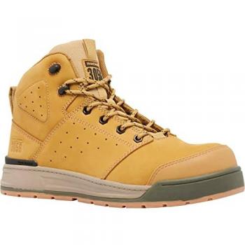 Hard Yakka 3056 Lace Zip Steel Toe Safety Boots, Size 47