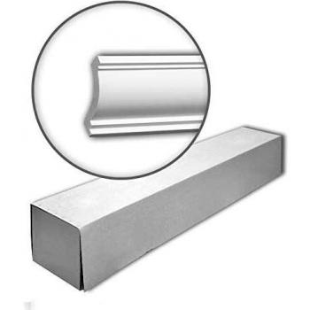 Caja de 9 piezas de Cornisa Decorativa Profhome 18 m, blanca y pretratada