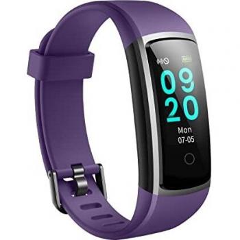 ASIAMENG Pulsera de Actividad,Monitores de Presión Arterial IP68 Impermeable Reloj Inteligente con Notificación de Mensajes Pulsometro Sueño ,Pulsera Actividad Inteligente