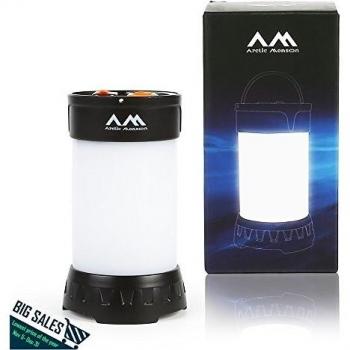 Arctic Monsoon Farol de Camping, TRAG Baren LED 350 lúmenes Camping Lámpara Linterna