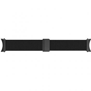 Correa Milanese Negra para Samsung Galaxy Watch 4 (40mm) - S/M, Acero Inoxidable