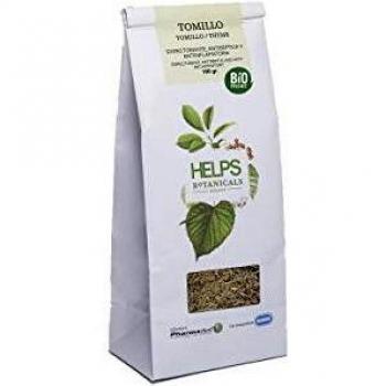 HELPS INFUSIONES - Infusión De Tomillo A Granel. Infusión Expectorante Para Respirar Mejor Y Combatir Catarros. Bolsa A Granel De 50 Gramos. Pack de 2.