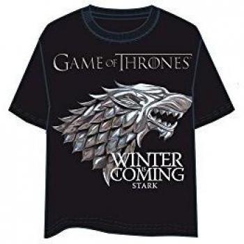 HBO Camiseta Juego de Tronos Logo Stark Talla M