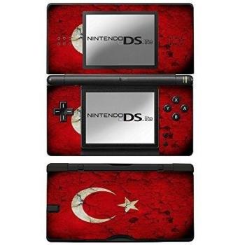Colección 32, personalizado Console Nintendo DS Lite, 3ds, 3DS XL, Wii U Wrap Faceplates Decal Vinyl piel adhesivo pegatina skin protector Drapeaux Turquie 1 Nintendo DS Lite Skin.