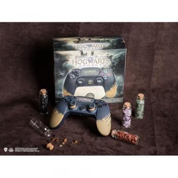 Mando inalámbrico Bluetooth Hogwarts Legacy para Playstation PS4 - Negro con botones luminosos