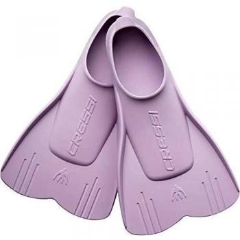Cressi Mini Light Fins Aletas Cortas y Ligeras para natación y Buceo Infantil, Unisex-Youth, Lila, 32/33
