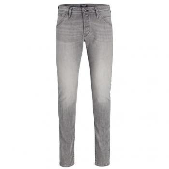 Jack & Jones Slim Fit Jeans 'GLENN' with Side Pockets, Size 33/30 - Grey Denim