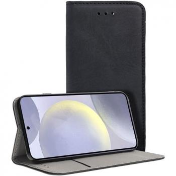 Funda Flip Cover Tipo Libro Liso Negro para Samsung Galaxy S24