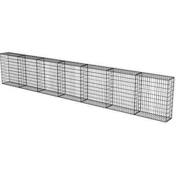 vidaXL Muro de gaviones con cubiertas acero galvanizado 600x30x100 cm
