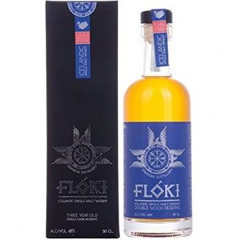 Whisky de Malta Única Floki Reserva Doble Islandés 60% 0.5l