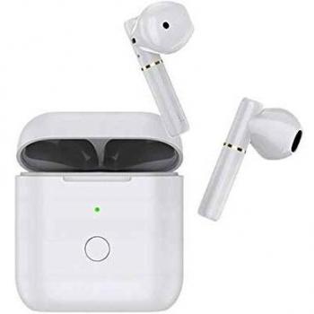 Auriculares Inalámbricos QCY, Compatibles con iOS, Android y Otros Teléfonos Inteligentes Líderes, Auriculares Bluetooth TWS 5.0 con Micrófono,