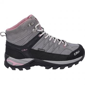 CMP Rigel Women's Waterproof Mid Trekking Shoes - Size 11 US, Pink/Gray/Black
