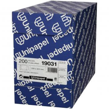 Unipapel 19031 - Caja de 200 sobres acolchados