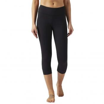 Reebok Lux 3/4 Tight Mallas, Mujer, Negro