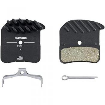 Pastillas de Freno Shimano H03A-RF Resina con Aleta y Muelle (Par)
