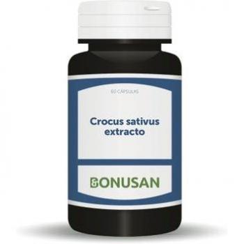 Bonusan Crocus Sativus 60 cápsulas - Azafrán para Función Psicológica