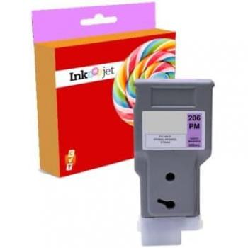 Cartucho de Tinta Pigmentada Magenta Canon PFI206 Genérico - Reemplaza PFI206PM/5308B001