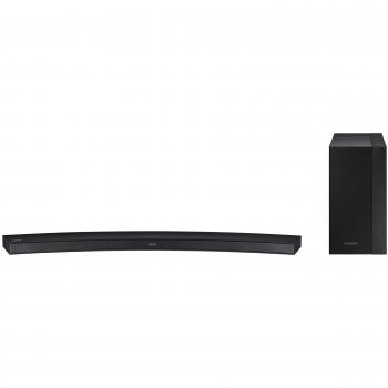 Samsung HW-M4500/ZF Barra de Sonido Curva Inalámbrica, 260W Potencia, Sonido Envolvente, Color Negro