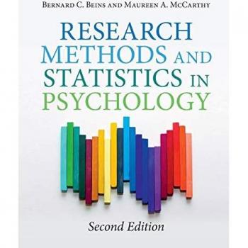Research Methods and Statistics in Psychology
