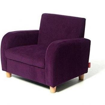 H3 bebé W310 - infantil sillón de verano 4, tela, púrpura