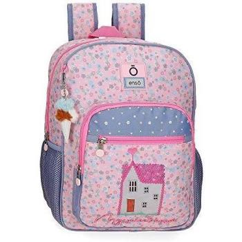Enso My Sweet Home Mochila Escolar Adaptable Multicolor 30x38x12 cms Poliéster 13,68 L