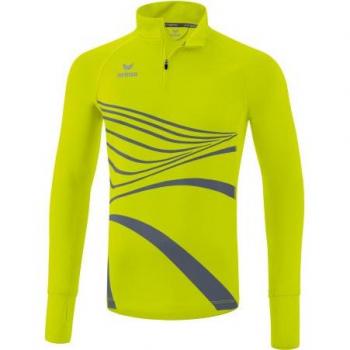 Erima Racing Long Sleeve Sweatshirt with Half Zipper for Men - Available in Yellow and Rose, Size 3XL
