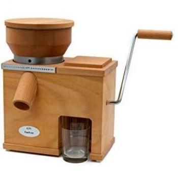 Molino y Flockeador KoMo Fidifloc Medium - 360W de Madera Maciza