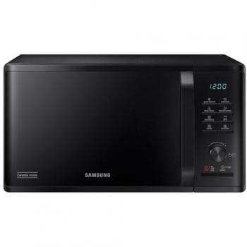 Microondas Samsung MG23B3515AK/EN con Grill, 23L, 1250W, Negro