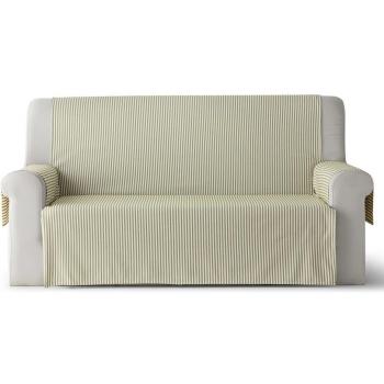 GAMUSI - Funda cubre sofá / chaise longue, liso algodón combinado tacto extra suave resistencia superior y fácil cuidado