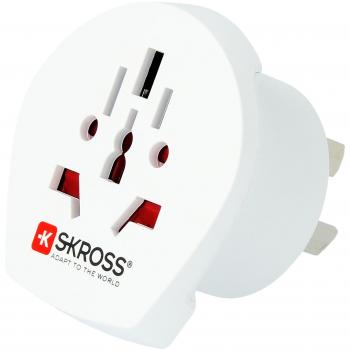 Skross World to Australia - Adaptador de viaje, color blanco