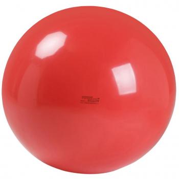 Gymnic Physio - Bola Hinchable Color Rojo Para Gimnasia Fitness - Diámetro 85cm - Pelota Tipo Swiss Ball - Bola Entrenamiento Muscular - Ejercicios Yoga Pilates - Terapia Prenatal - Mejora Postura