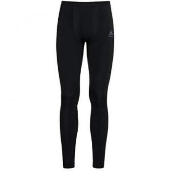 Odlo Suw Bottom Performance Light Pantalones Técnicos, Hombre, Negro / Gris