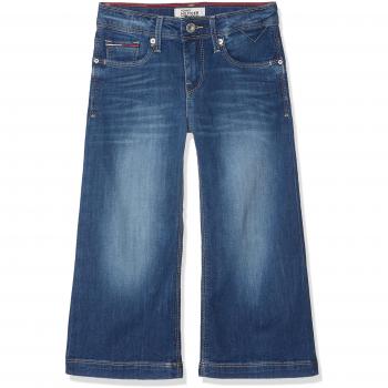 Tommy Hilfiger Culotte Dbstr, Pantalones para Niñas, Azul
