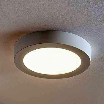 Plafón LED Marlo blanco 3000K redondo 25,2 cm