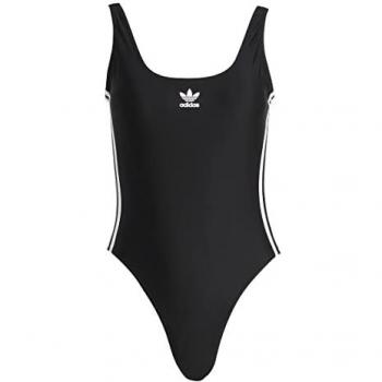 Adidas Adicolor Women's 1-Piece Swimsuit with 3 Stripes