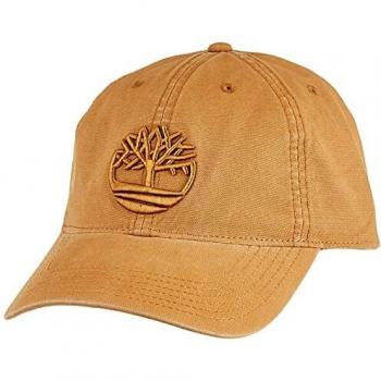 Timberland Soundview Cotton Baseball Cap for Men - Yellow, One Size, Canvas with Curved Visor