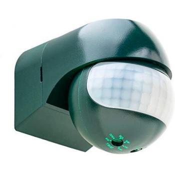 DETECTOR DE MOVIMIENTO PARED PIR 180õ VERDE