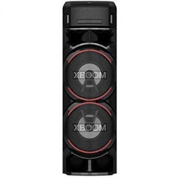 Sistema de Audio Mini LG XBOOM ON9 - Potente, Bluetooth, CD, Doble Boomer 8'', Luces Multicolores, Funciones DJ y Karaoke