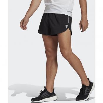 Short de running para hombre Adidas Own the Run Split HM8442 en color negro